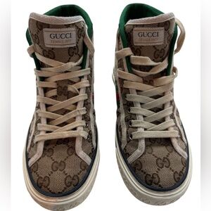Women’s Gucci, hot top sneakers